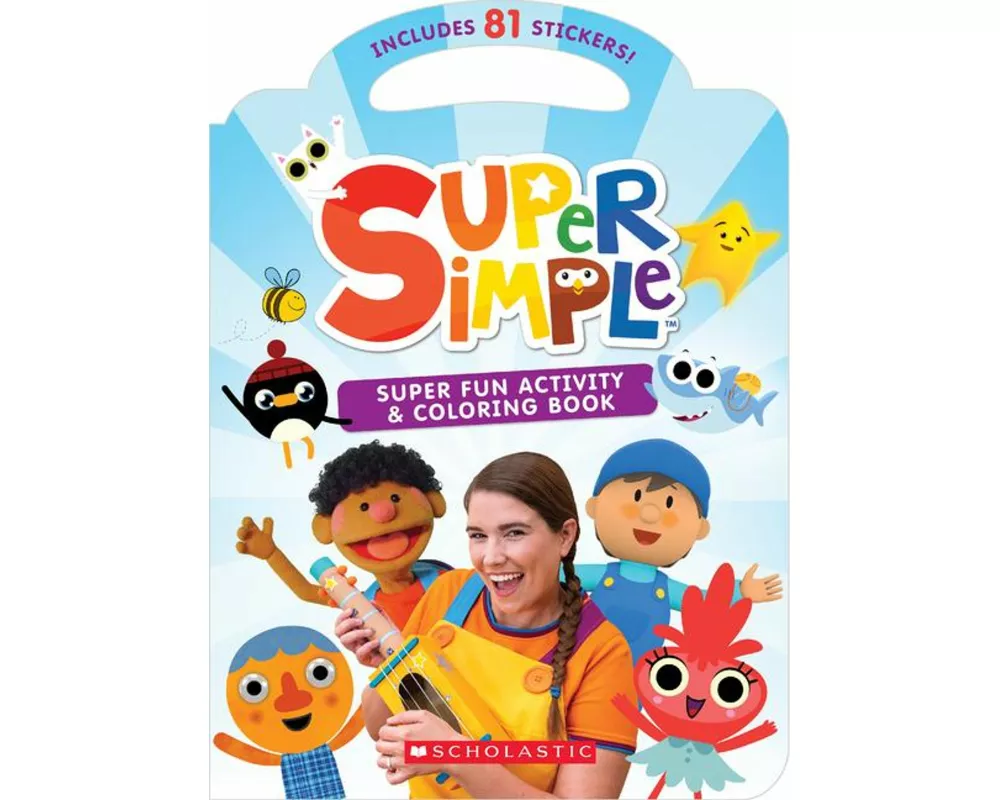 Super Fun Activity and Coloring Book (Super Simple Activity Books)