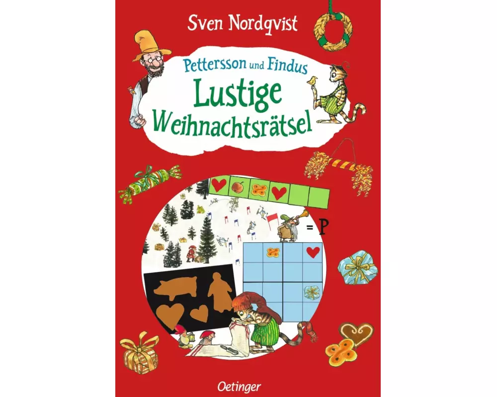 Pettersson und Findus. Lustige Weihnachtsrätsel