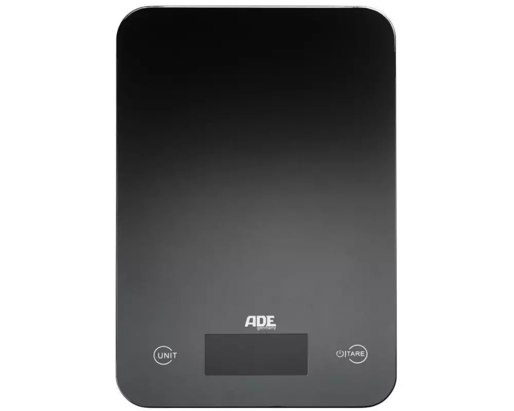 ADE Küchenwaage Slim Schwarz