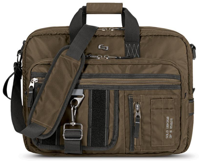 SOLONY Zone Hybrid UBN350-3 Briefcase Backpack Khaki