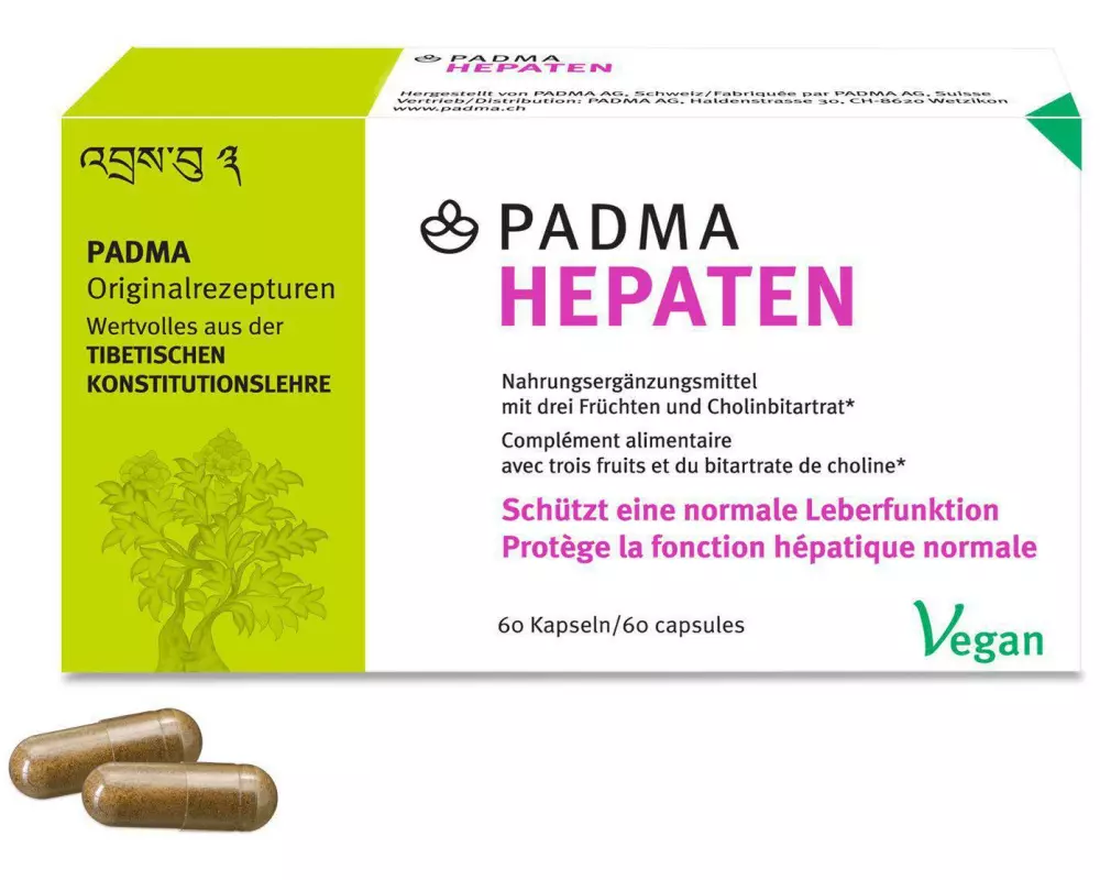 PADMA Hepaten 60 Kapseln