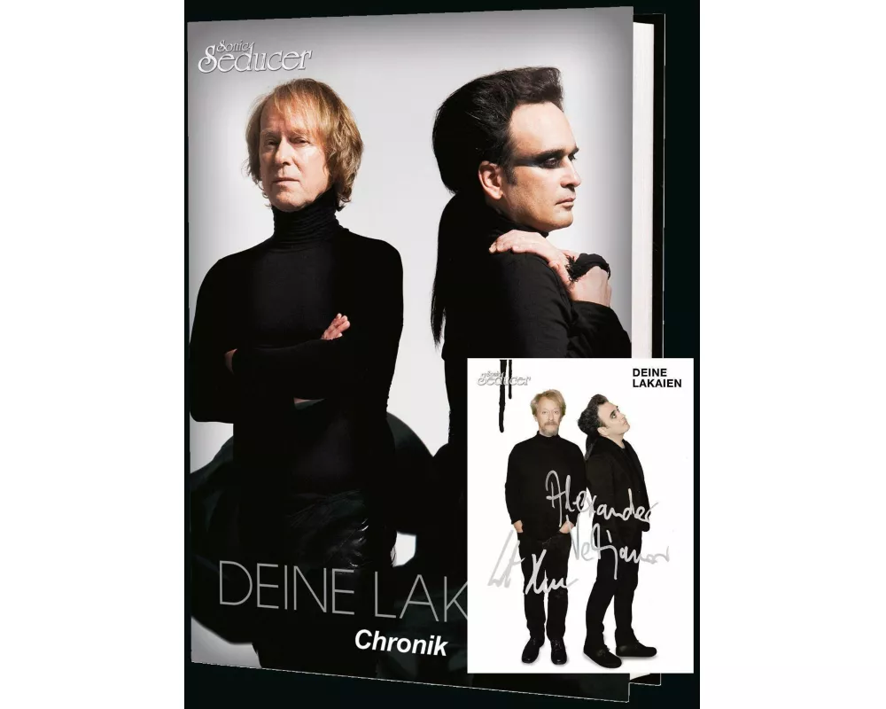 Deine Lakaien Chronik von Sonic Seducer im Hardcover auf 499 Exemplare limitiert und handnummeriert