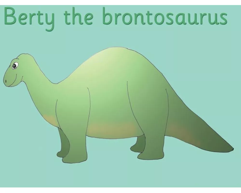 Berty the brontosaurus