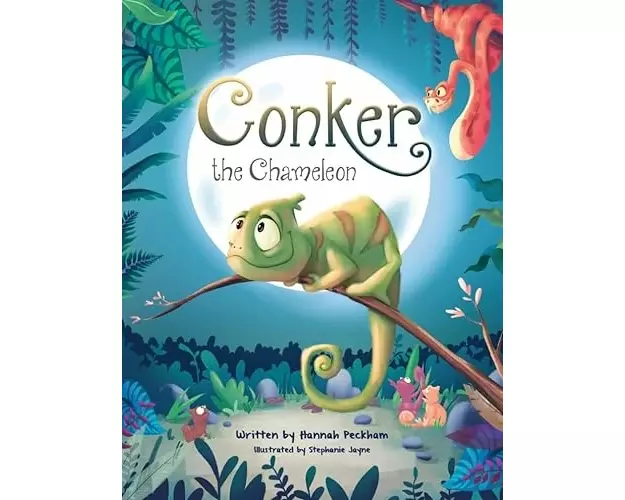 Conker the chameleon
