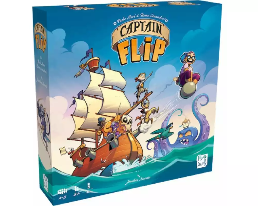 Helvetiq Familienspiel Captain Flip -DE-