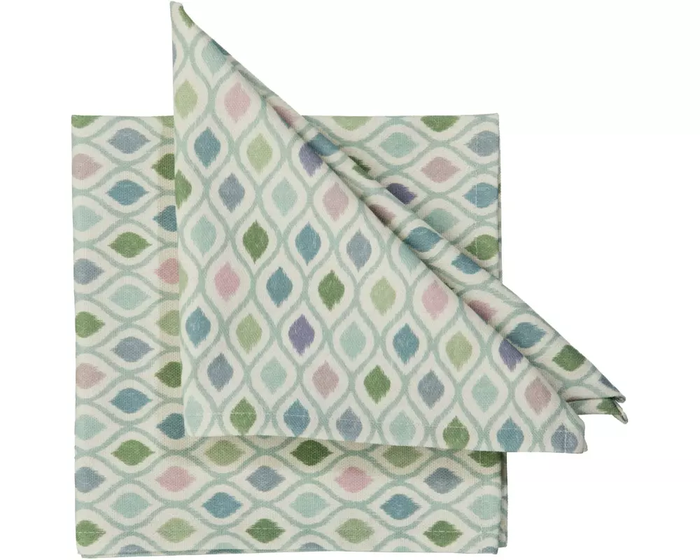 Pichler Serviette Taris fjord 40 cm x 40 cm, 6 Stück