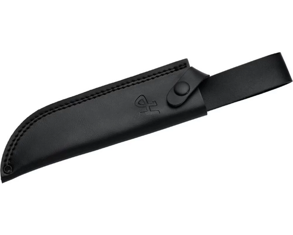 Herbertz Outdoor- und Survivalmesser D2 schwarz G10