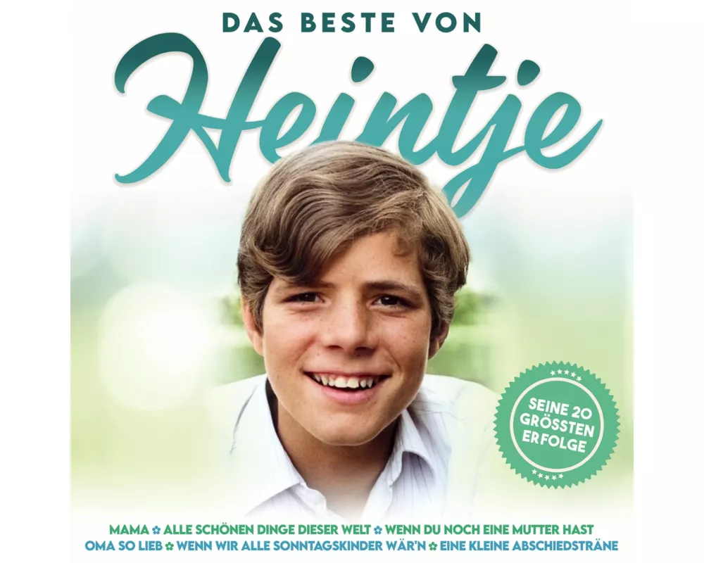 Das Beste von Heintje-Seine 20 gröáten Erfolge