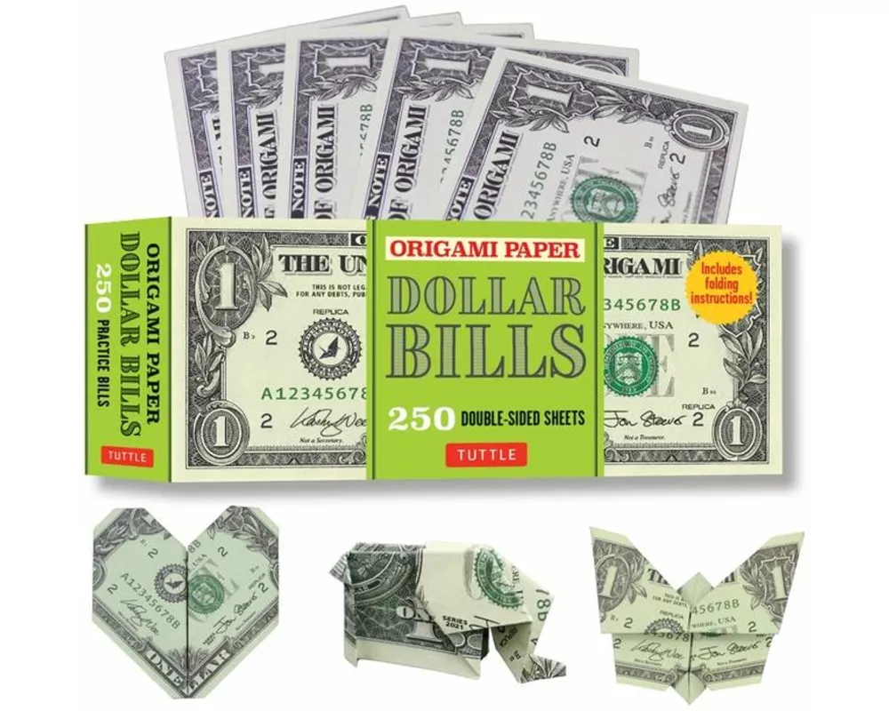 Origami Paper: Dollar Bills