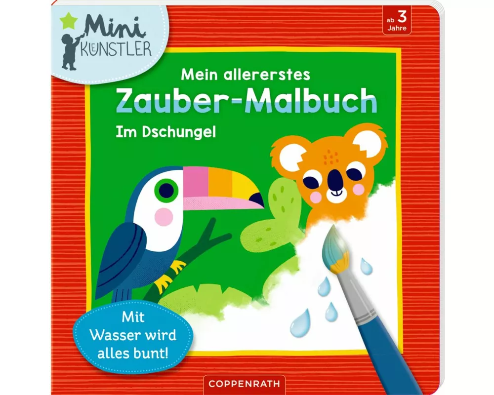 Mein allererstes Zauber-Malbuch: Im Dschungel