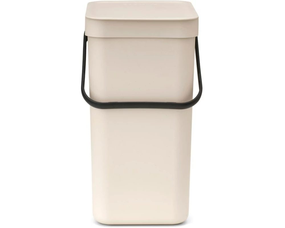 Brabantia Recyclingbehälter Sort & Go 12 l, Beige