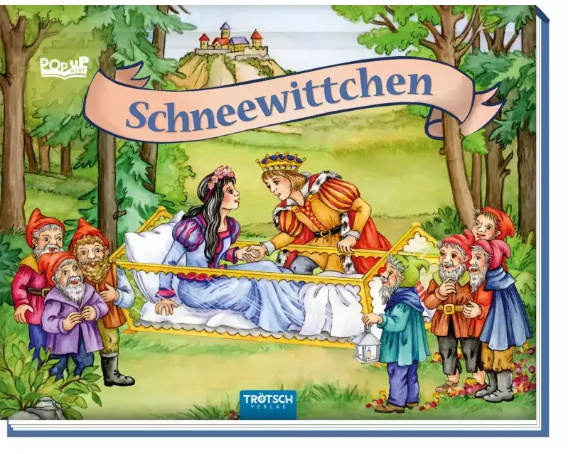 Trötsch Märchenbuch Pop-up-Buch Schneewittchen
