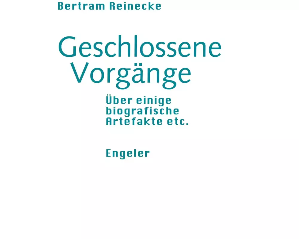 Geschlossene Vorgänge