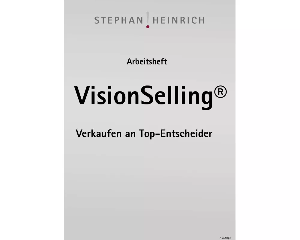Arbeitsheft VisionSelling