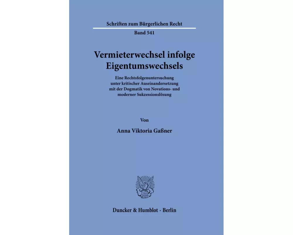 Vermieterwechsel infolge Eigentumswechsels