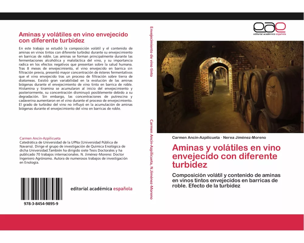 Aminas y volátiles en vino envejecido con diferente turbidez