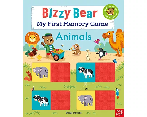 Bizzy Bear: My First Memory Game Book: Animals