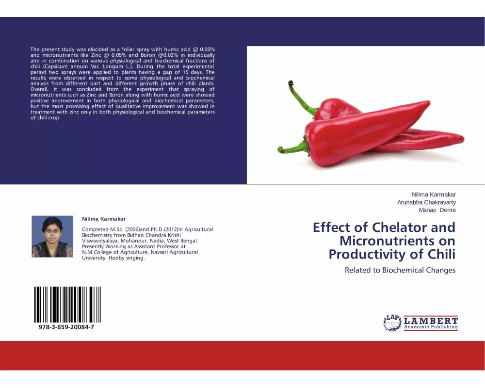 Effect of Chelator and Micronutrients on Productivity of Chili