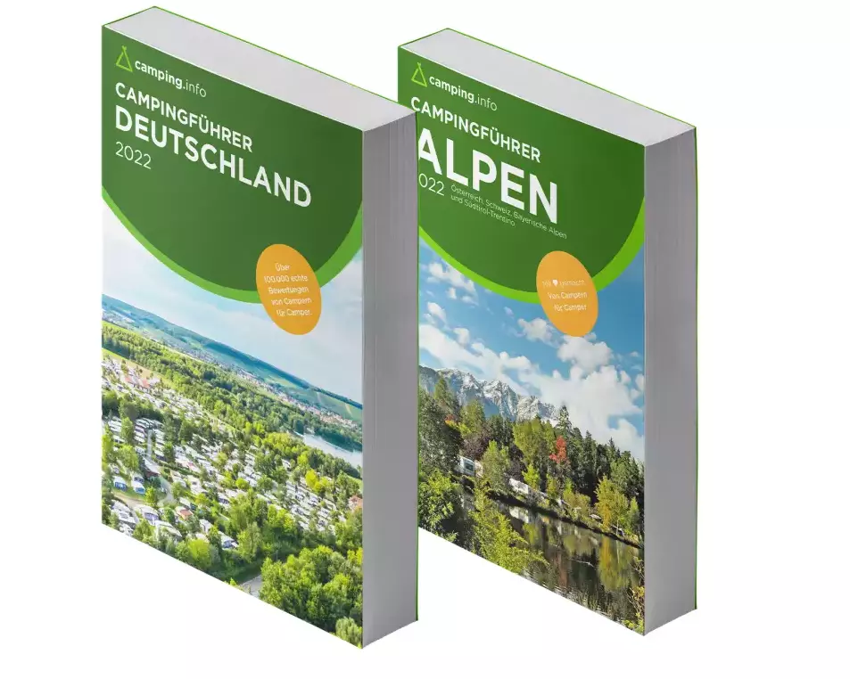 camping.info Campingführer Deutschland & Alpen 2022