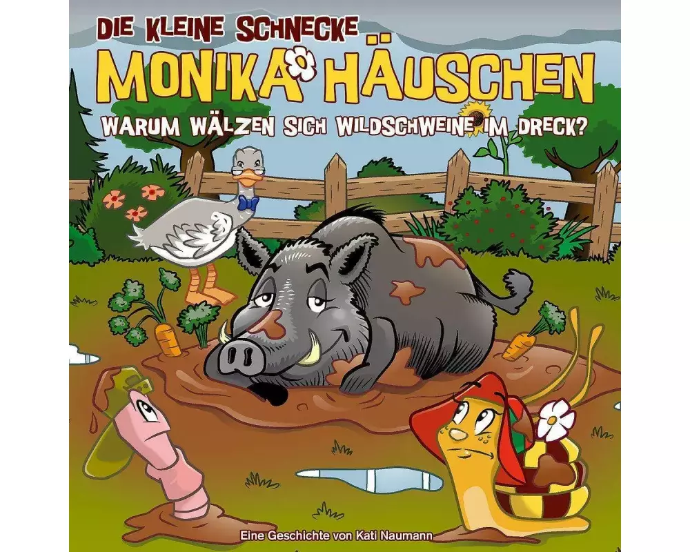Die kleine Schnecke Monika Häuschen 66: Warum wälzen sich Wildschweine im Dreck?