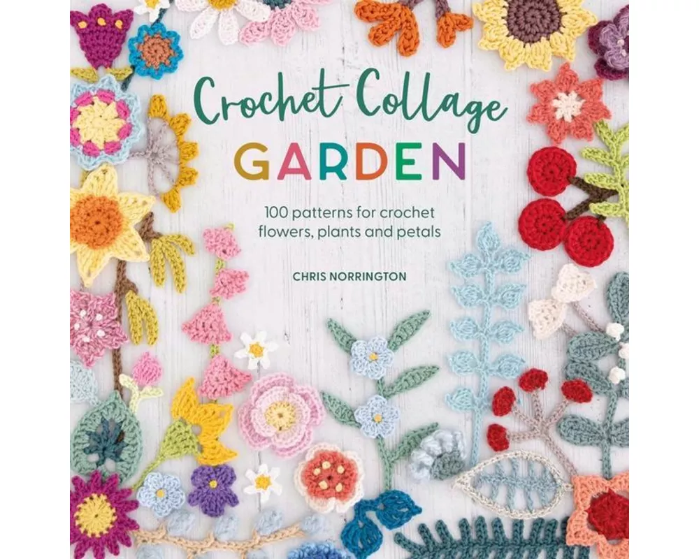 Crochet Collage Garden