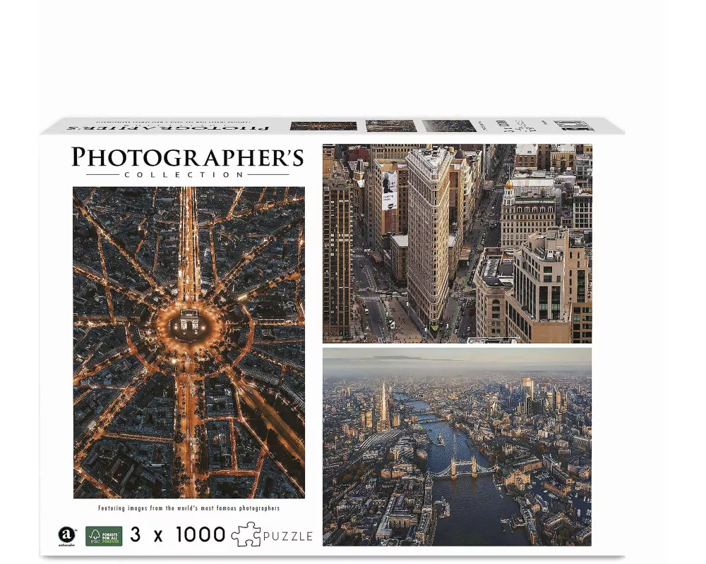 AMBASSADOR - Weltstädte 3x1000 Teile (Sebastien Nagy)