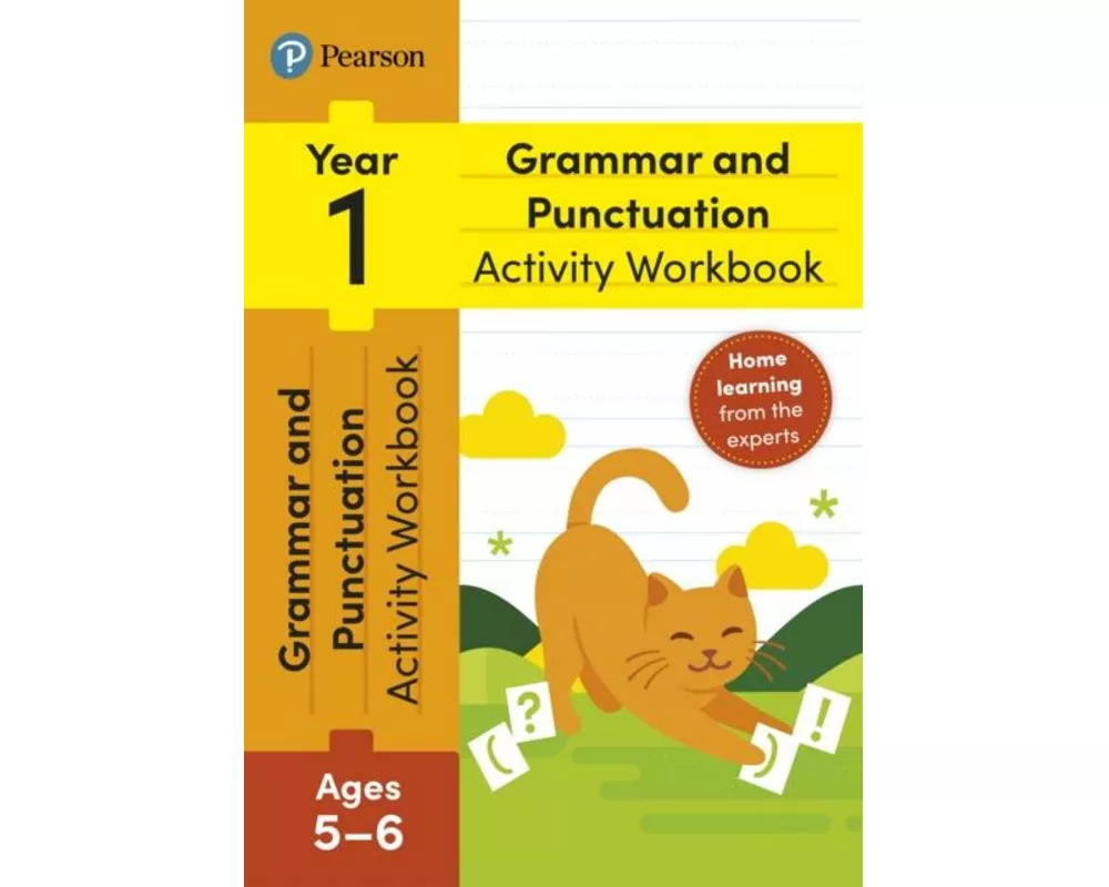 Pearson Learn at Home Grammar & Punctuation Activity Workbook Year 1