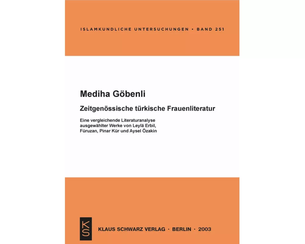 Zeitgenössische türkische Frauenliteratur