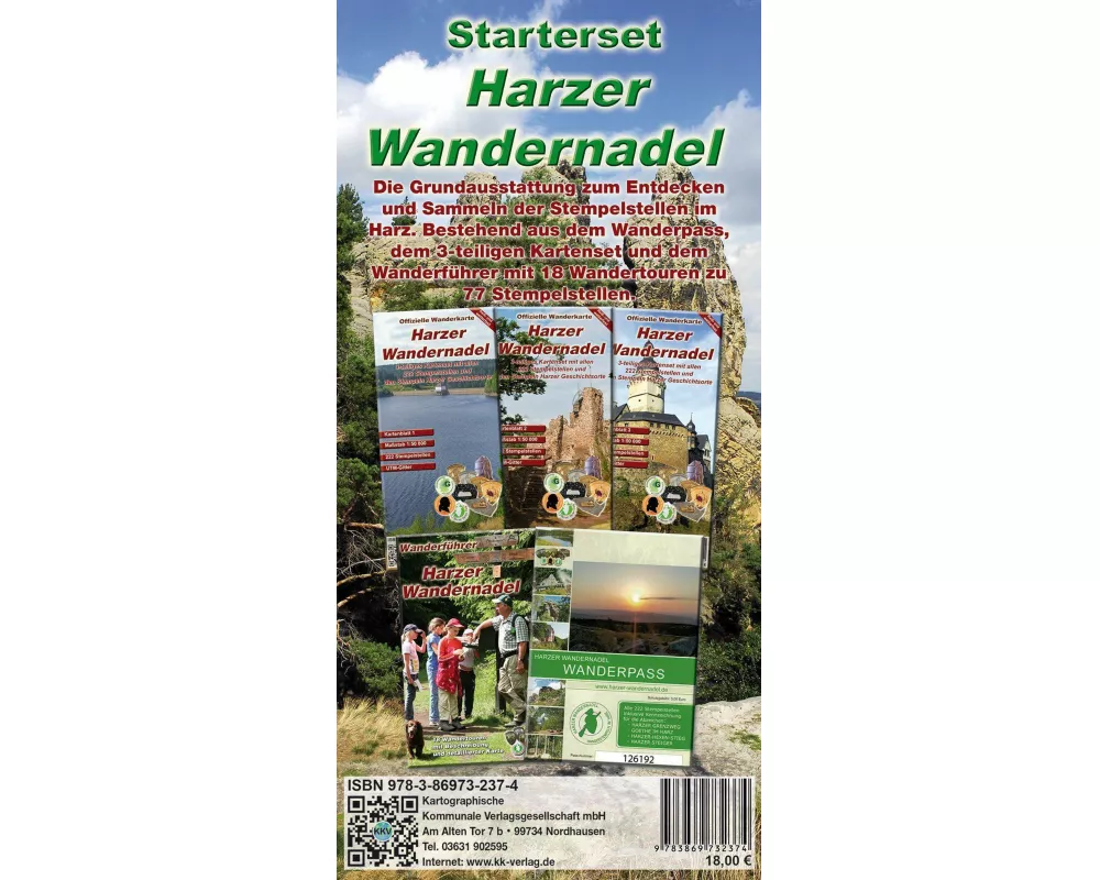 Starterset Harzer Wandernadel
