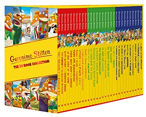 Geronimo Stilton: The 30 Book Collection (Series 1-3)