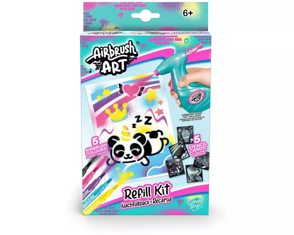 Canal Toys Bastelset Airbrush Art Refill