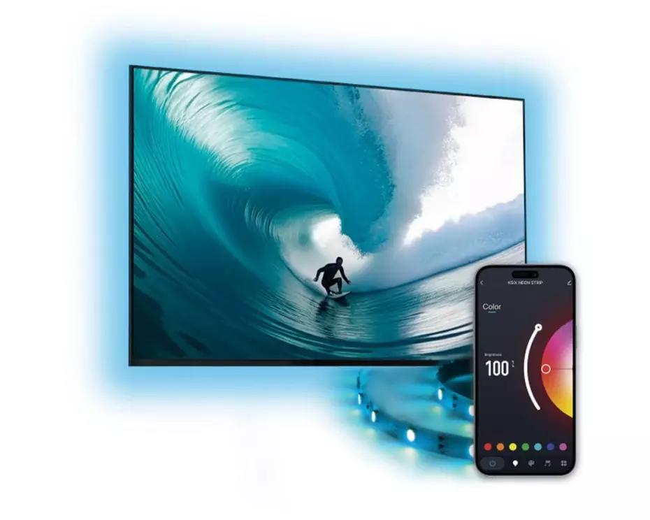 KSiX SmartLED TV-Streifen 2 m 480 lm RGB