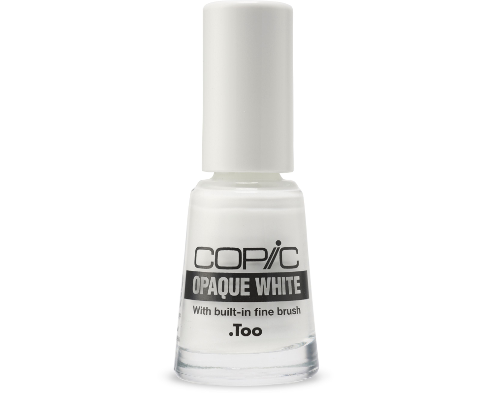 COPIC Opaque White Flacon 20076506 mit Pinsel, 6ml