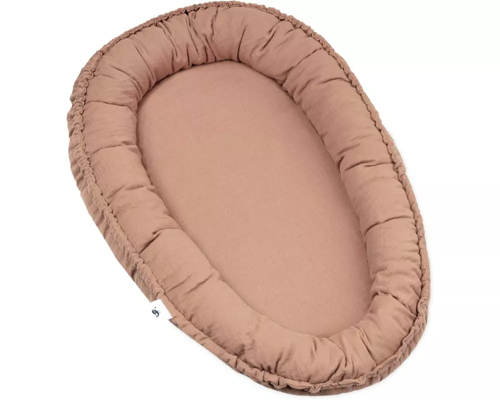 Julius Zöllner Babynest Nido Musselin Dune