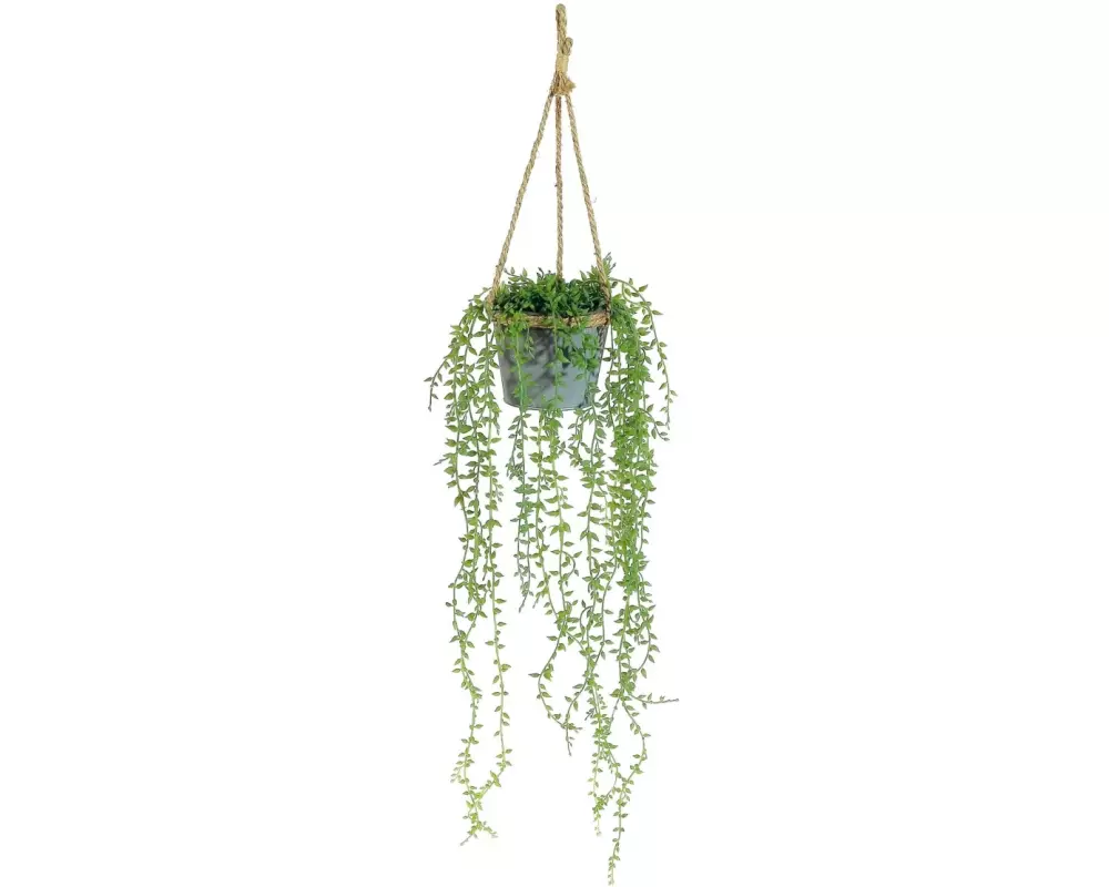 Dekomat AG Kunstpflanze im Metalltopf 80 cm