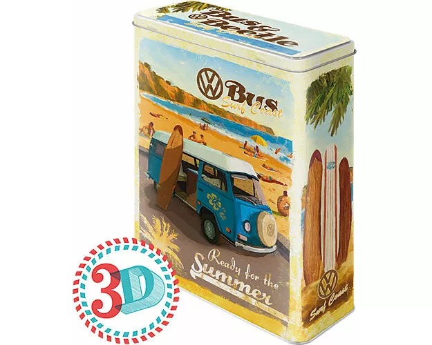 Vorratsdose XL. Volkswagen / VW Bulli, Beetle - Ready for the Sommer