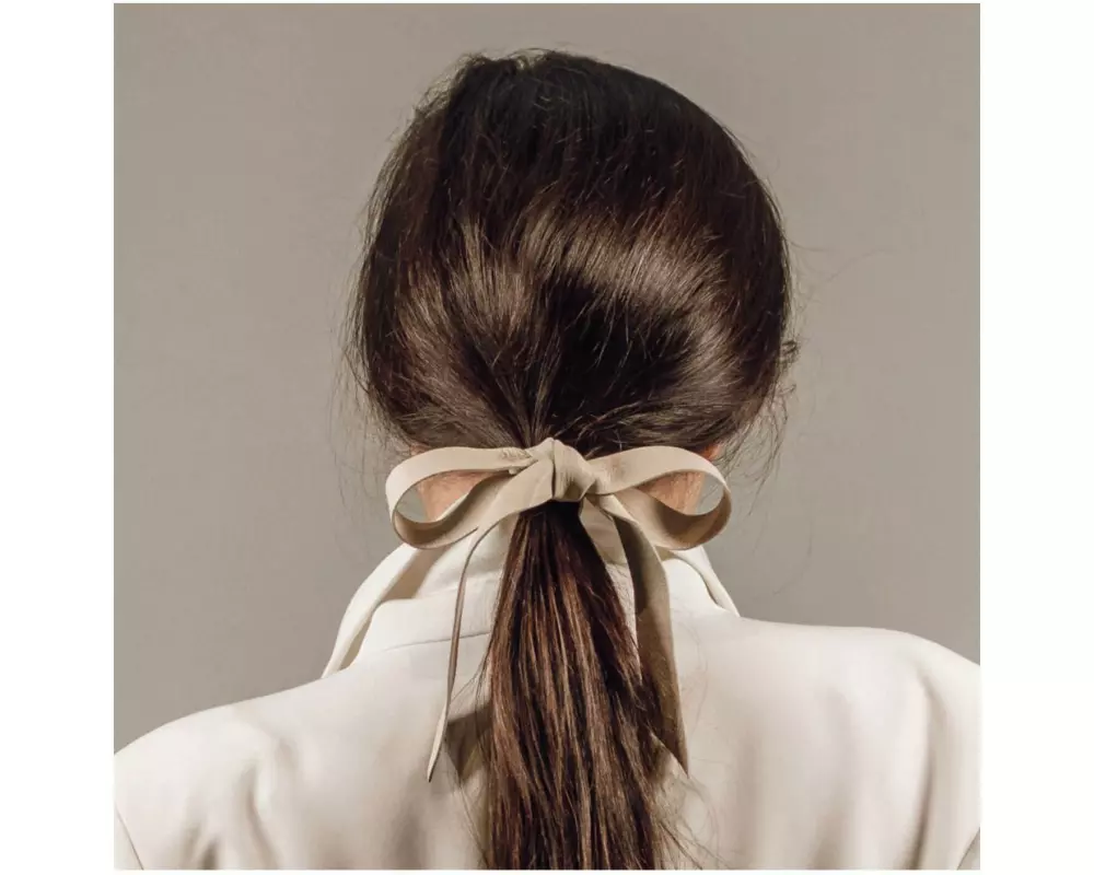 corinne Lederband lang creme