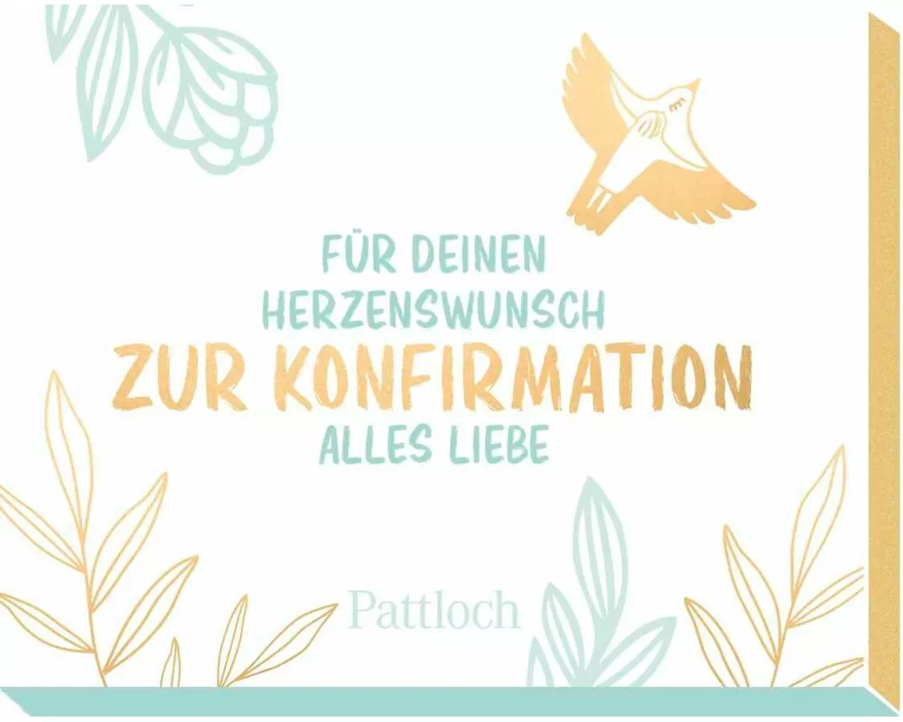 Für deinen Herzenswunsch. Zur Konfirmation alles Liebe