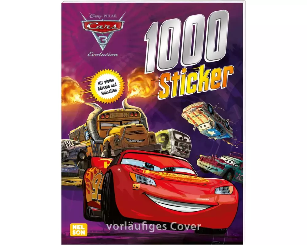 Disney Cars 3: 1000 Sticker