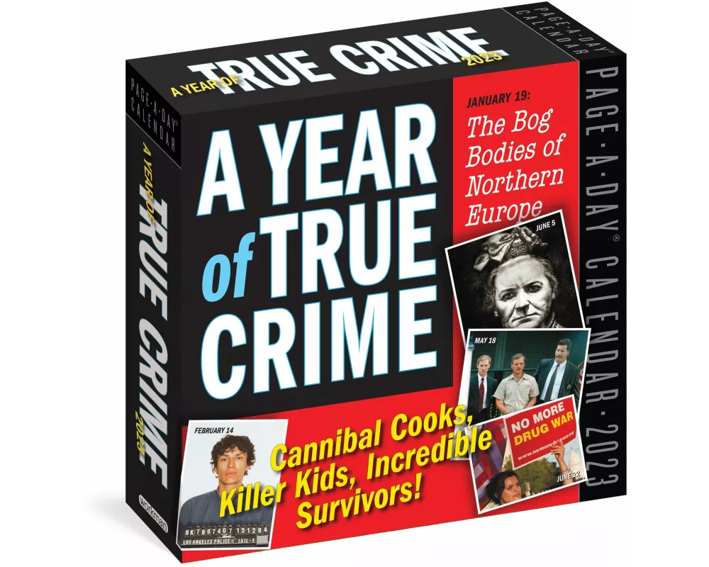 A Year of True Crime Page-A-Day Calendar 2023