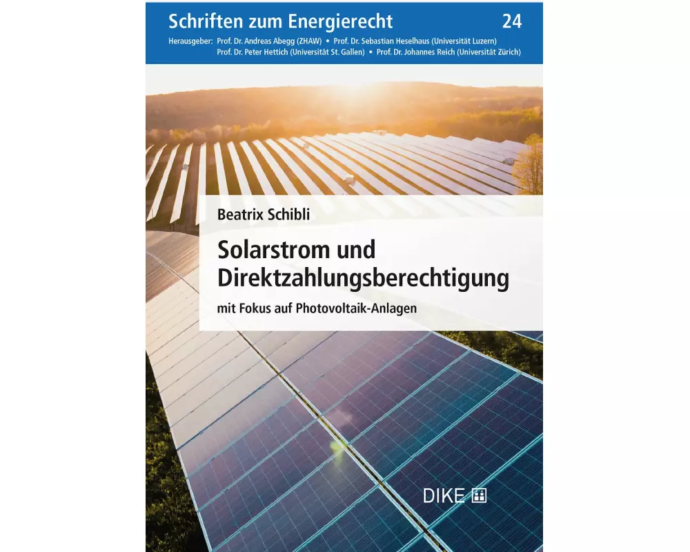 Solarstrom und Direktzahlungsberechtigung