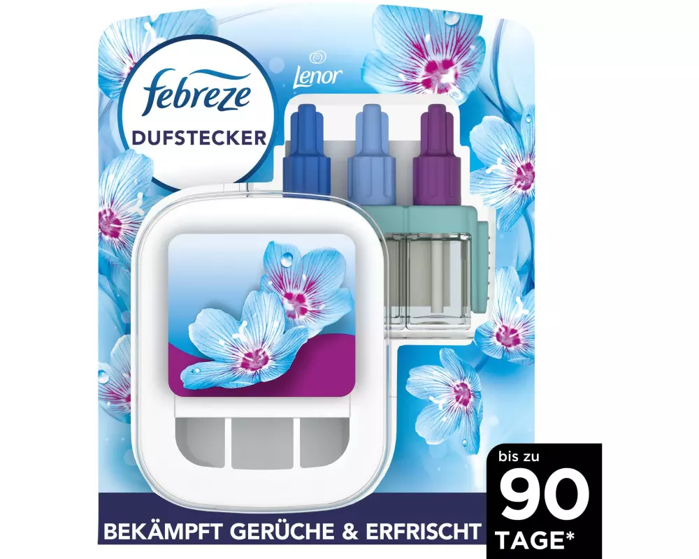 Febreze Duftstecker 3 Volution, Lenor Aprilfrisch