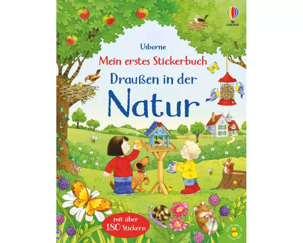 Mein erstes Stickerbuch: Draußen in der Natur