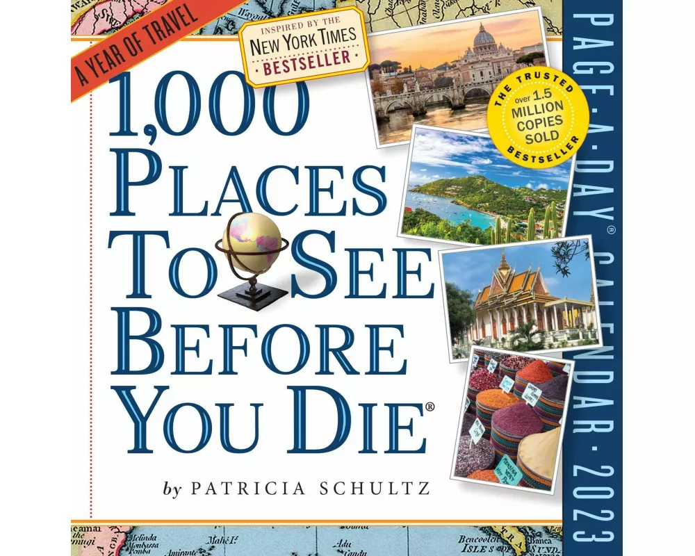 1,000 Places to See Before You Die Page-A-Day Calendar 2023