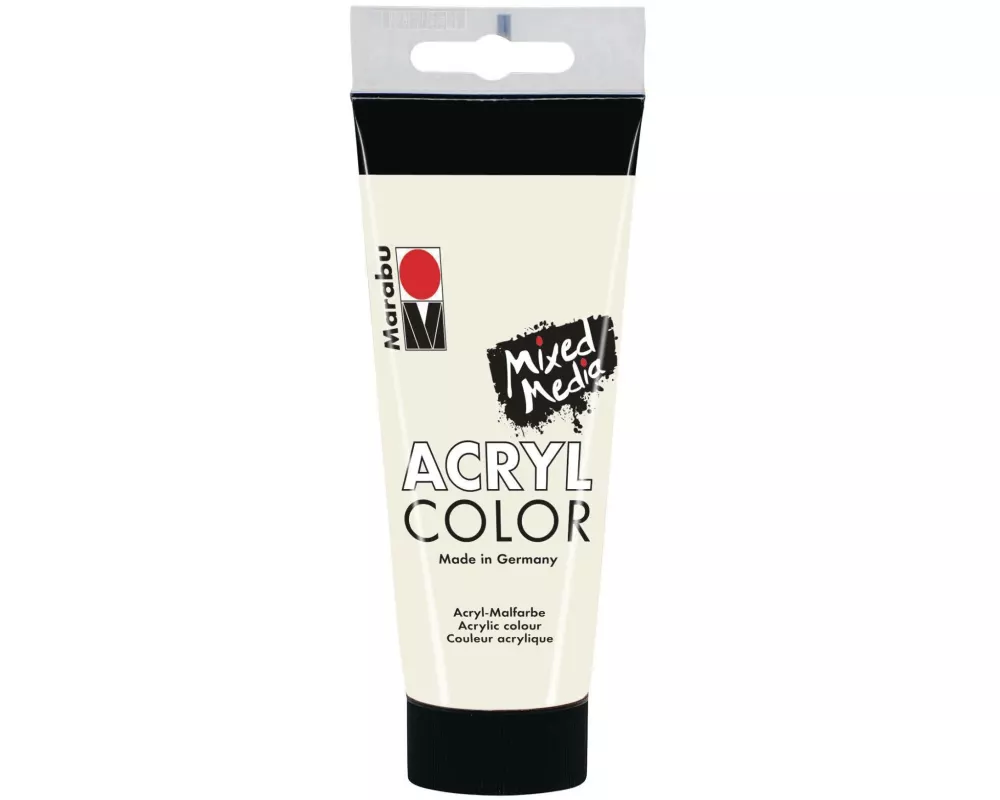 Marabu Acrylfarbe Acryl Color 100 ml, Weiss