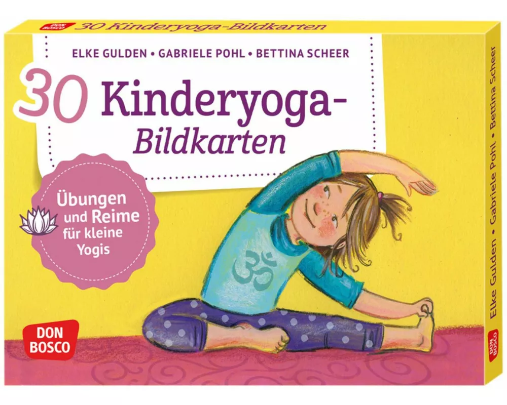 30 Kinderyoga-Bildkarten