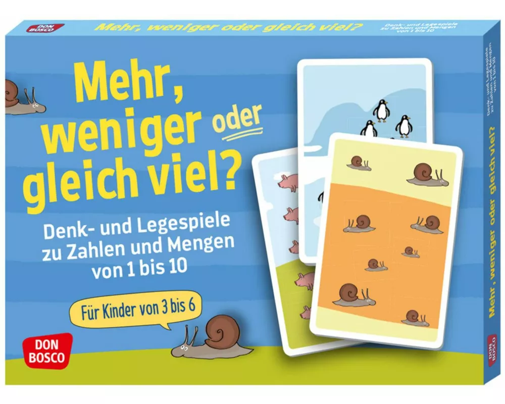 Mehr, weniger oder gleich viel?