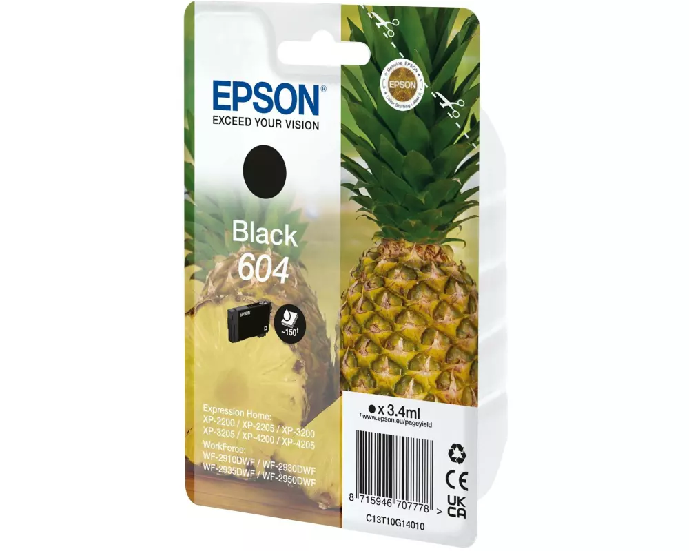 Epson Tinte Nr. 604 / C13T10G14010 Black