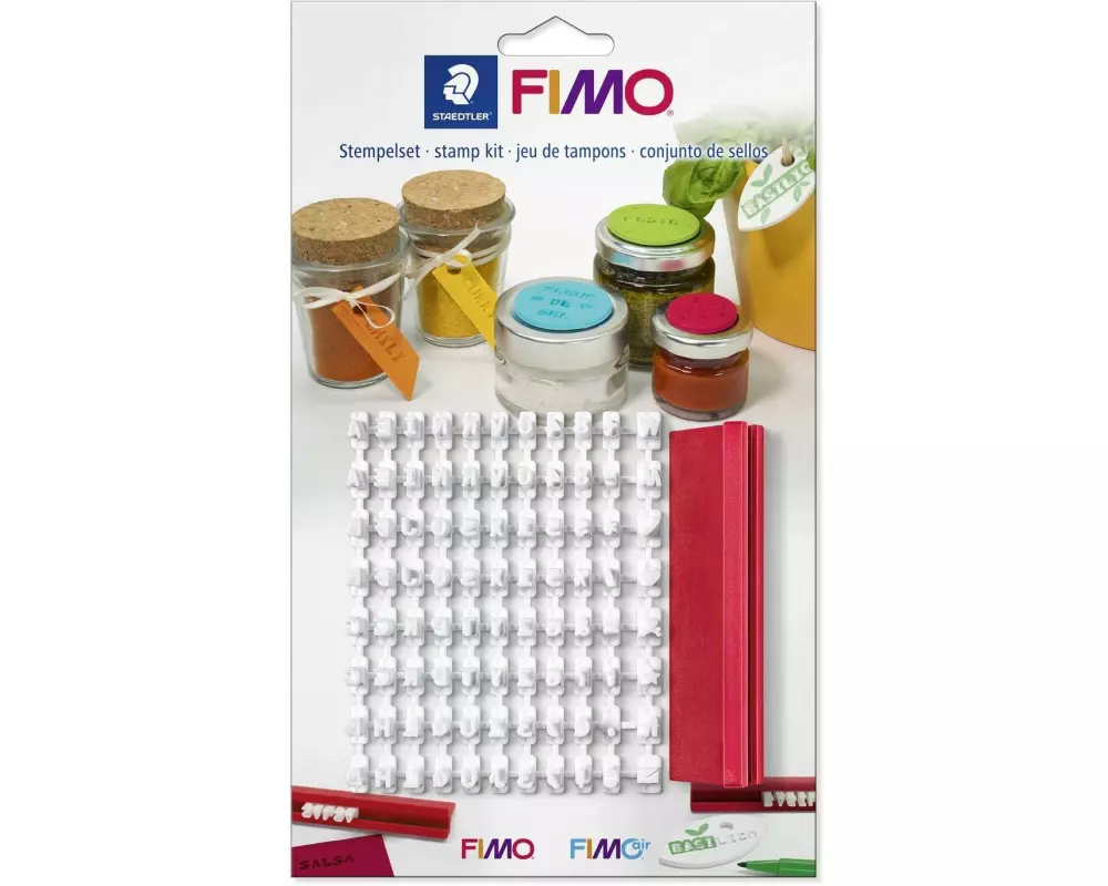 Fimo Stempelset 88 Zeichen