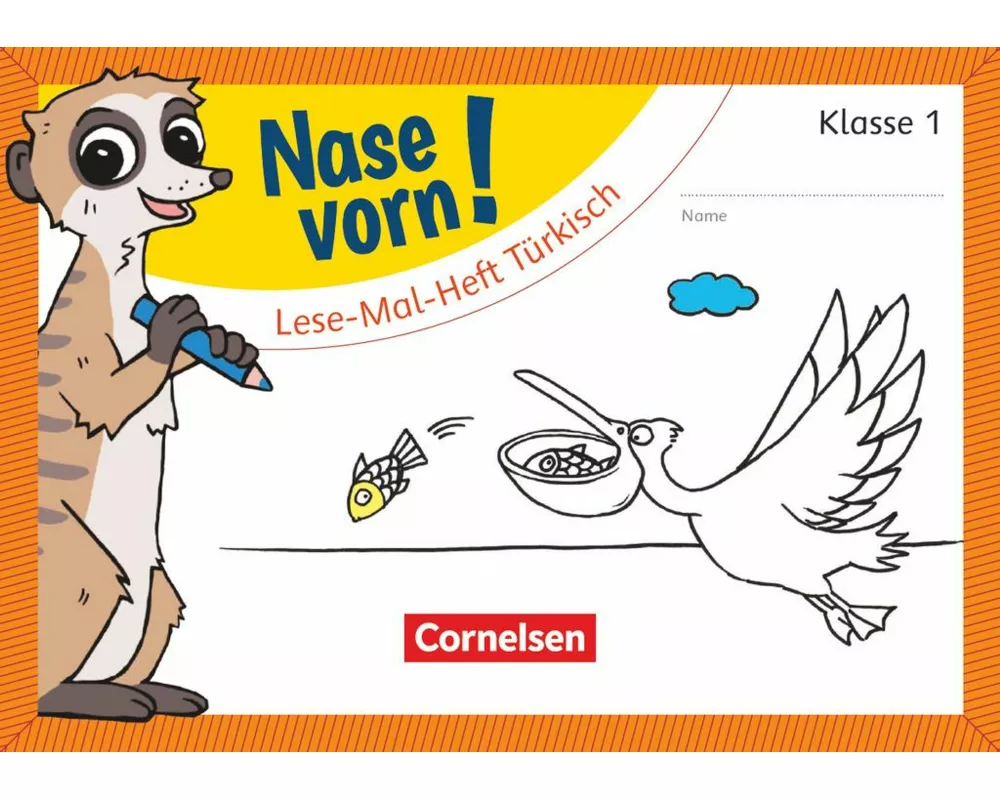 Nase vorn!, Erstlesen - Übungshefte, 1. Schuljahr, Lese-Mal-Heft Türkisch, Übungsheft
